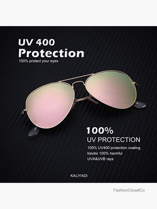 Classic Aviator Sunglasses Polarized UV Blocking Driving main image 5